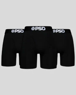 collections Shop 19 PSD Underwear Modal 3 Pack - Black