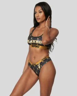 PSD Underwear Playboy - Monogram Lux -collections Shop 422480040 BLK 2