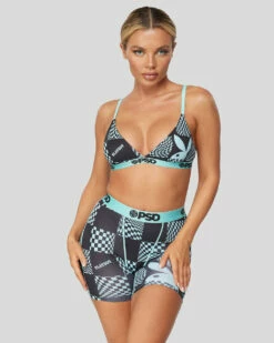 PSD Underwear Playboy - Warp Check Teal