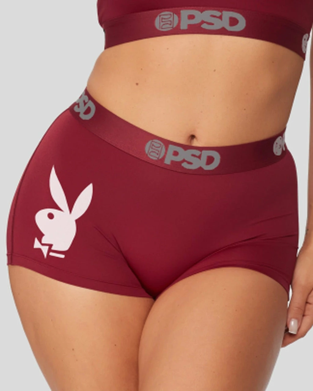 PSD Underwear Playboy - Logo Burgundy 2 PSD Underwear Playboy - Logo Burgundy - Image 2