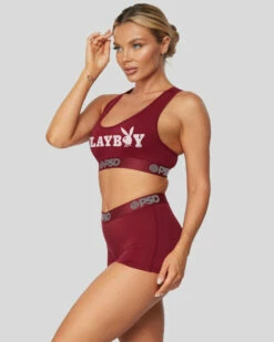 PSD Underwear Playboy - Logo Burgundy -collections Shop 4224T1093 BUR 3