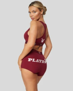 PSD Underwear Playboy - Logo Burgundy -collections Shop 4224T1093 BUR 4