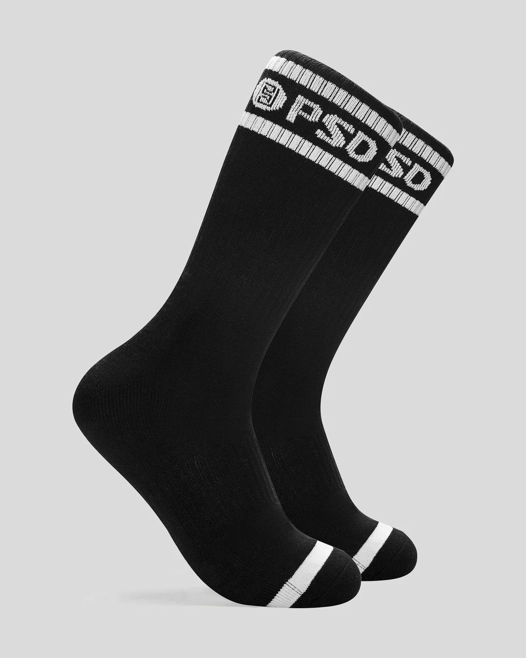 PSD Underwear 3 Pack Solid Black Brief & Sock Bundle 2 PSD Underwear 3 Pack Solid Black Brief & Sock Bundle - Image 2